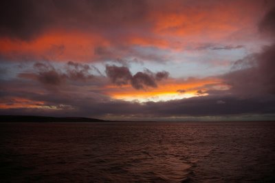 Fire over the Pentland Firth