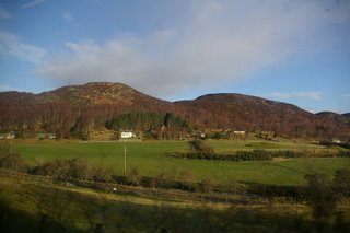 Glimpse of the Scottish Highlands