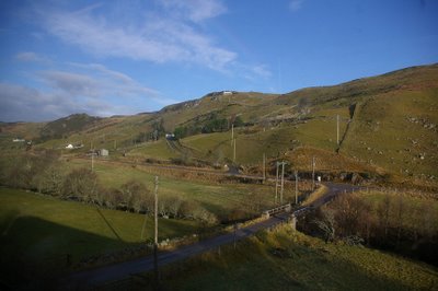 Glimpse of the Scottish Highlands