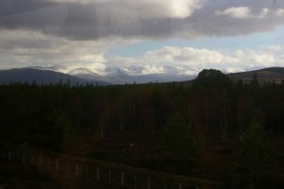 Glimpse of the Scottish Highlands