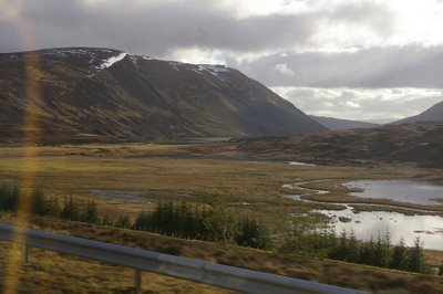 Glimpse of the Scottish Highlands