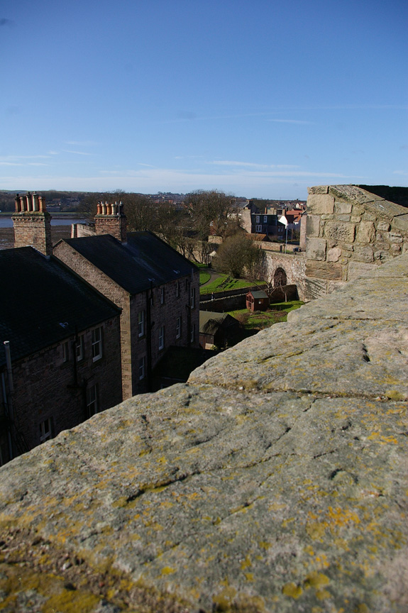 The fortified walls of Berwick-upon-Tweed