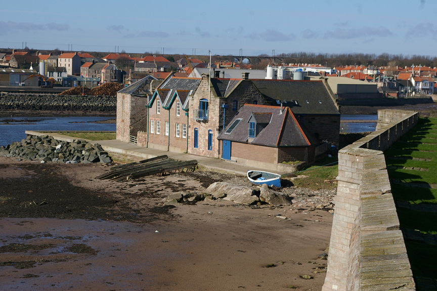 The contrast between war and peace are ever visible in the architecture of Berwick-upon-Tweed